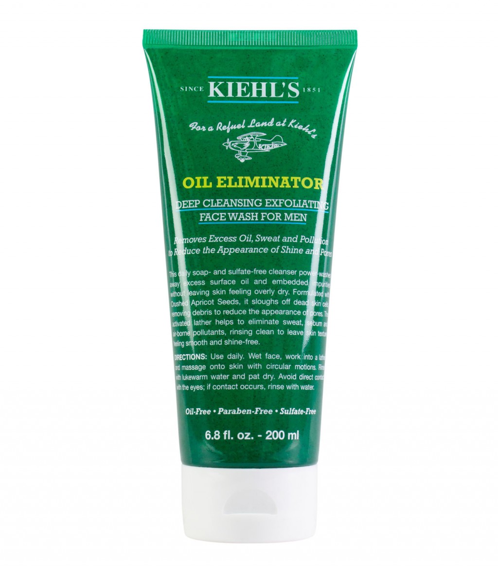 Kiehl's Since 1851 Men's Oil Eliminator Deep Cleansing Exfoliating Face Wash Skin Care